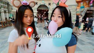 SPEAKING ONLY IN KOREAN FOR THE DAY *in Lotte World*