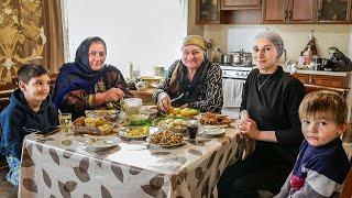 Life in an ancient mountain village in Dagestan. Russia