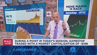 Jim Cramer talks GameStops valuation