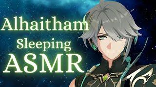 M4A Looks Like Someone Fell Asleep At Your Place Again Genshin Impact Alhaitham Sleeping ASMR