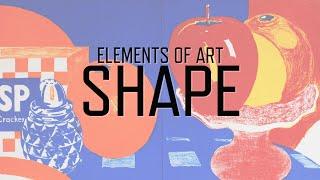 Elements of Art Shape  KQED Arts
