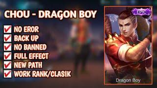 SCRIPT SKIN CHOU DRAGON BOY FULL EFFECT WITH BACK UP