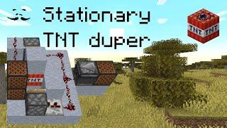 Minecraft 1.20.4 - Stationary simple TNT duper - no coral & slime