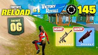 OG Fortnite Reload  High Kill Gameplay  Keyboard & Mouse