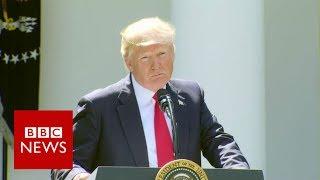 Trumps pulls US out of Paris climate deal - BBC News