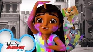 Holi Festival Mystery  Music Video  Mira Royal Detective  @disneyjunior