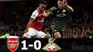 Arsenal vs Doncaster Rovers 1-0 Highlights & Goals - League Cup 20 Sep 2017