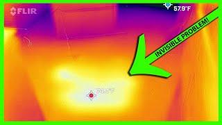 How To Find a Water Leak with a FLIR ONE Pro Thermal Camera