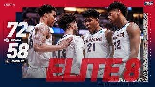 Gonzaga vs. Florida State Sweet 16 NCAA tournament extended highlights