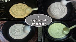 4 High Protein Breakfast Recipes  Non Fermented Breakfast Recipes  Healthy Breakfast Idea