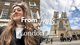 LONDON TRAVEL VLOG  Paris to London day trip