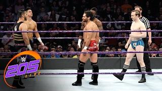 Fatal 5-Way Elimination Match for No.1 Contender to Cruiserweight Title WWE 205 Live Feb. 7 2017