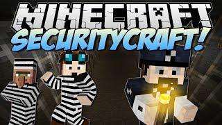 Minecraft  SECURITYCRAFT Lasers Mines Keycards & More  Mod Showcase