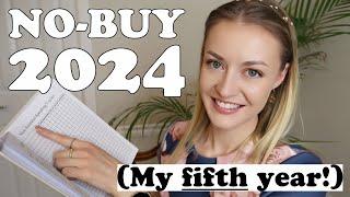 No-Buy 2024 - My fifth year  Rules tracking & plans for the year
