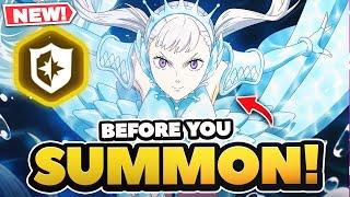 HUGE META CHANGE VALKYIRE ARMOR NOELLE IS HERE SHOULD YOU SUMMON?  Black Clover Mobile