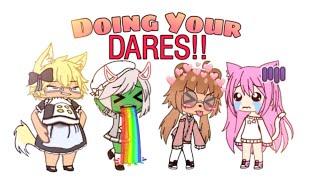 Doing your dares  Collaboration With Gacha Wow Studios   Gacha Life