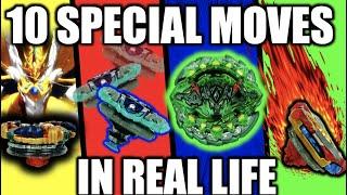 Learning 10 MORE Beyblade Turbo Special moves IN REAL LIFE