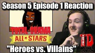 Jayempee Reacts Total Drama All Stars Episode 1 Heroes vs. Villains