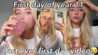 YEAR 11 MORNING ROUTINE & GRWM *MY LAST FIRST DAY BACK*