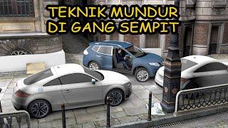 CARA MUDAH MUNDUR DI GANG SEMPIT