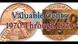 1970 To 1979 Valuable Lincoln Cents Varieties That Can Be Found In Pocket Change