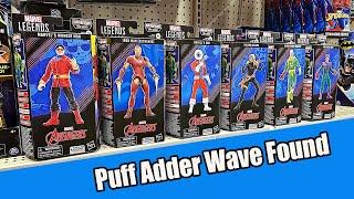 New Marvel Legends Puff Adder Wave Found  Walmarts and Target Toy Hunt.