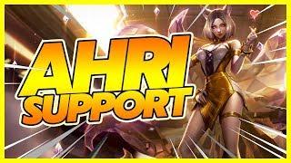 Support Ahri In High Diamond Elo  Glacial Augment is OP?  LegitKorea 