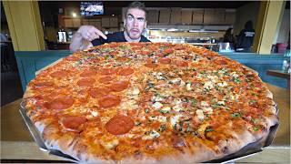 NOBODY HAS FINISHED HALF OF THIS UNDEFEATED 32-INCH NEW YORK PIZZA CHALLENGE  Joel Hansen