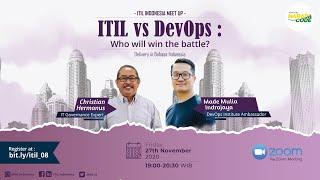 ONLINE ITIL Indonesia - ITIL vs DevOps Who Will Win The Battle?