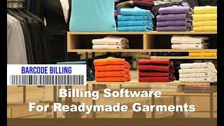 Readymade Garments Retail Shop POS Billing Software EBase EazyBilling & Accounting Software