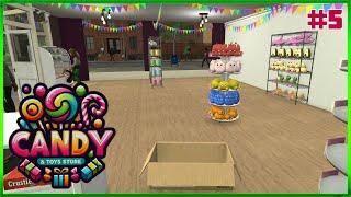 Candy & Toys Store Simulator - Early Access - Running Our Own Toy And Sweet Shop - Episode #5