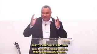 6 Reasons Not to Miss Church  Pastor Hercules Lasi Lofa  Sept 10 2017 E