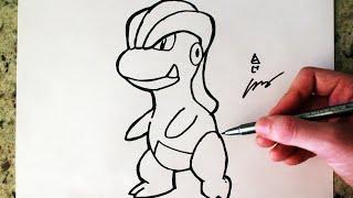 Como Desenhar um Bagon Pokémon - How to Draw Bagon - POKÉMON #371