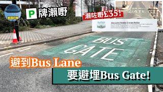 P牌瀨嘢唔見35鎊︱英國揸車︱Bus Gate係乜你要知！