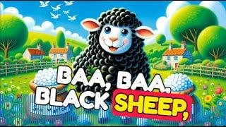 Baa Baa Black Sheep Song for Kids  Learn Colors & Counting with Fun Nursery Rhymes