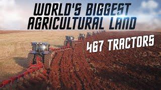 467 Traktör Çalışıyor Dünyanın En Büyük Tarımsal İşletmesi  Tigem Ceylanpınar