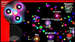 Fisp.io gamingNEW RECORD Spin Speed= 540000+score