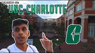 Visiting UNC-CHARLOTTE for the First Time - UNCC Campus First Impressions