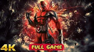 DEADPOOL Gameplay Walkthrough FULL GAME 4K Ultra HD - No Commentary