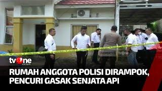 Ditinggal ke Rumah Sakit Rumah Anggota Polisi di Lampung Kemalingan  Kabar Hari Ini tvOne