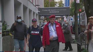 Curtis Sliwa hit by cab