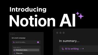 Introducing Notion AI for all