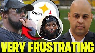 DID HE ANGER THE TEAM?  LOOK WHAT OMAR KHAN JUST SAID ABOUT HARRIS. STEELERS NEWS