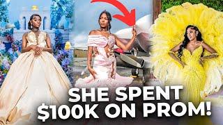 Blackistan Prom  Private Jets Tesla Trucks & $10k Dresses + Mom Spends $150k on Cinderella Prom