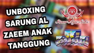 Unboxing Sarung Al Zaeem Anak Tanggung - Sinar Ayu Solo #whatsapp #bisnis #whatsapp