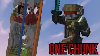 Surviving Minecrafts One Chunk Hardcore Challenge