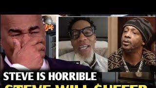 Steve Harvey and DL Hughley still trying to get Shannon Sharp show canceled five months later