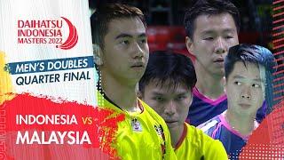 INA Vs MAL - Ganda Putra  GIDEONKEVIN Vs GOHIZZUDIN  DAIHATSU INDONESIA MASTERS 2022