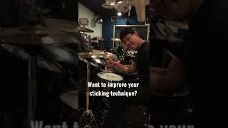 Want to improve your sticking technique? Try this #mapexdrums #vaterdrumsticks #drumlessons