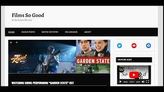 Films So Good Site Presentation